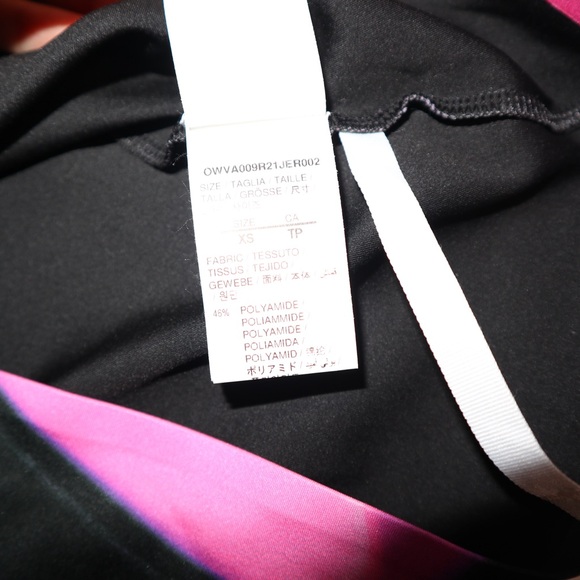 OFF WHITE | Liquid Melt Cutout Tee 'Pink' | Size XS - Picture 7 of 8